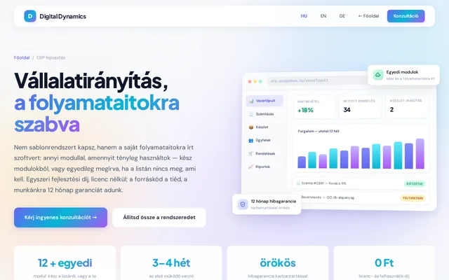 Egyedi ERP