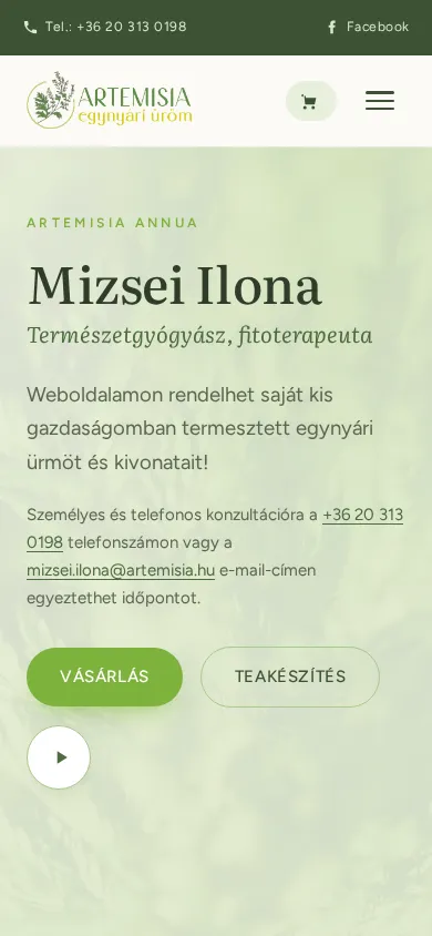 Dynamic Webshop telefonon